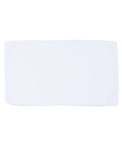 Towel City TC016 Microfibre guest towel in White