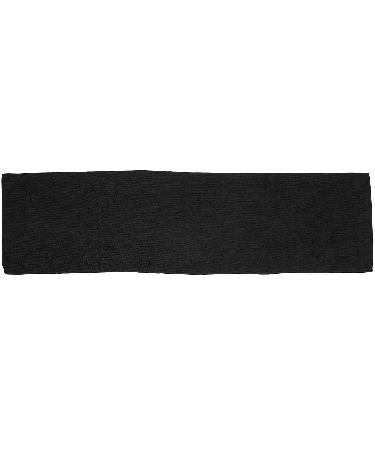 Towel City TC017 Microfibre sports towel in Black