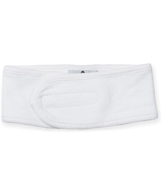 Towel City TC062 Beauty hairband in White