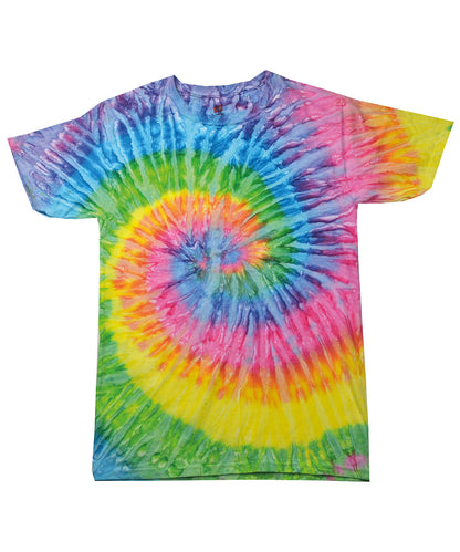 Colortone TD02M Tie-dye shirt in Saturn