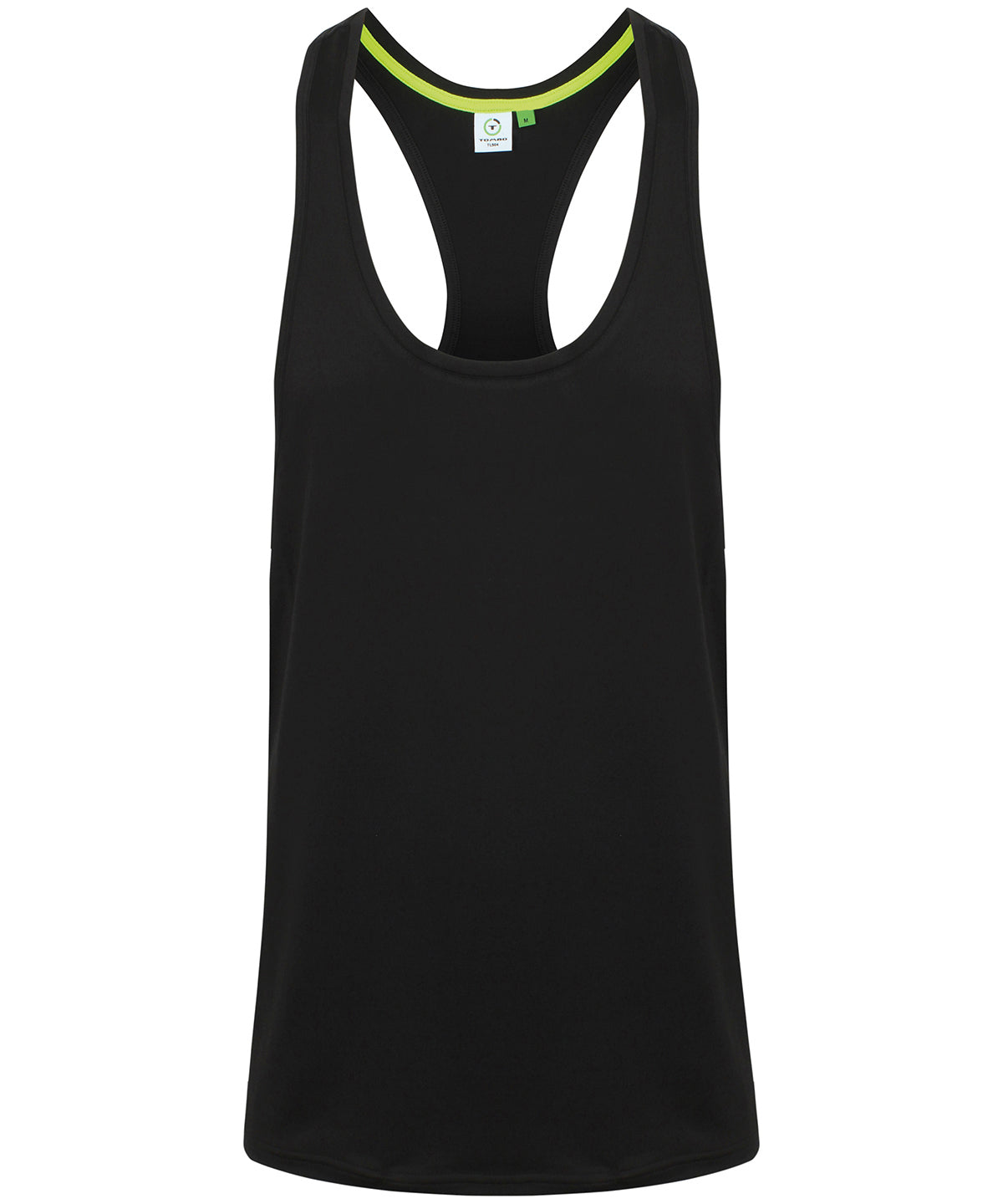 Tombo TL504 Muscle vest in Black