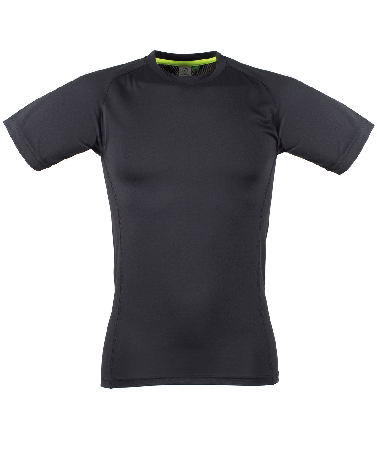Tombo TL515 Slim fit t-shirt in Black/Black
