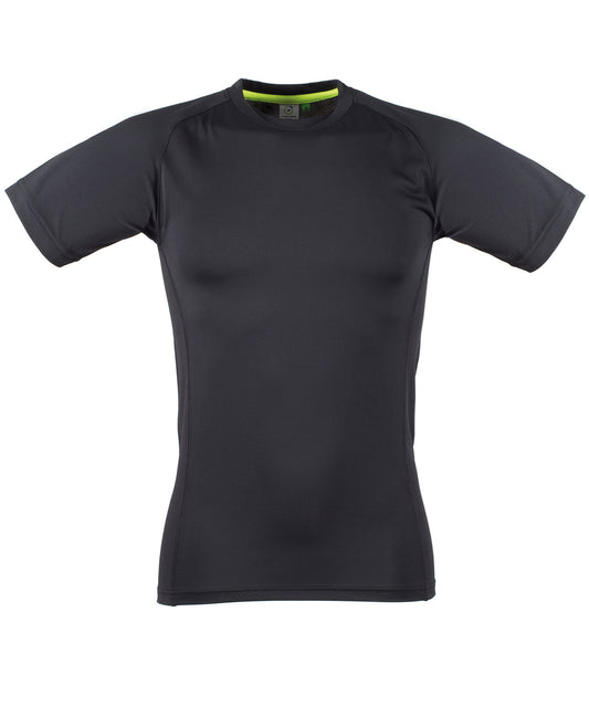 Tombo TL515 Slim fit t-shirt in Black/Black