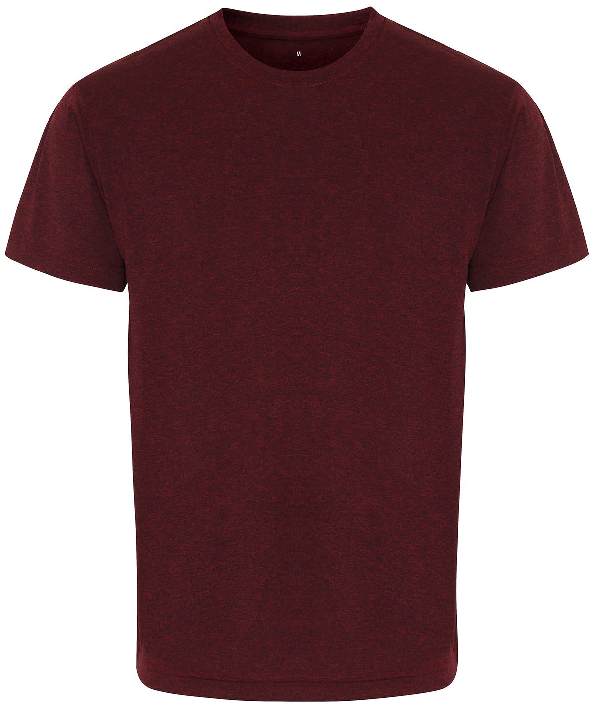 TriDri® TR010 Men's TriDri® performance t-shirt in Burgundy/ Black Melange