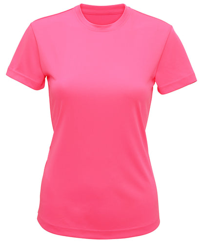 TriDri® TR020 Women's TriDri® performance t-shirt in Lightning Pink