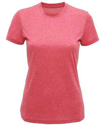 TriDri® TR020 Women's TriDri® performance t-shirt in Pink Melange