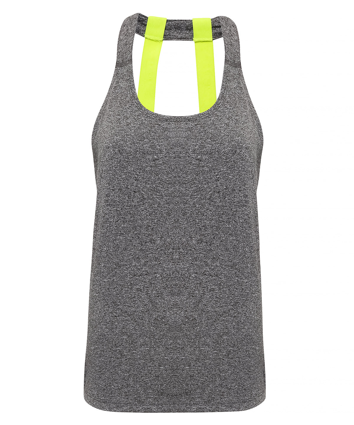 TriDri® TR028 Women's TriDri® double strap back vest in Black Melange
