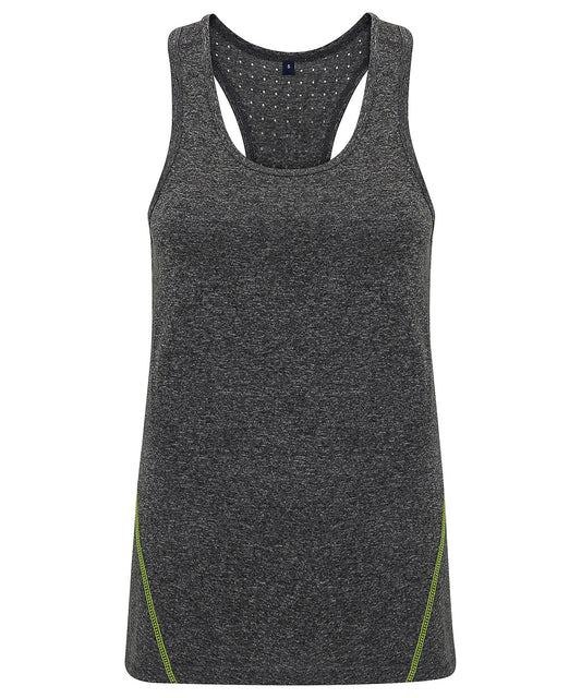 TriDri® TR041 Women's TriDri® laser cut vest in Black Melange