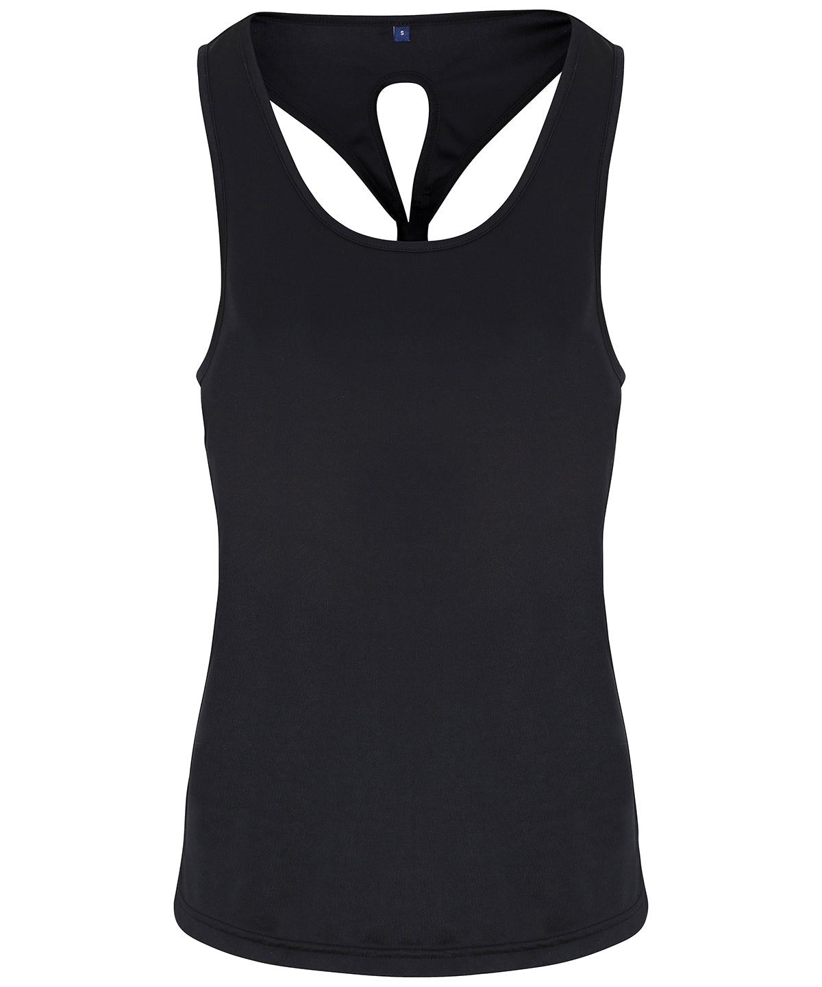 TriDri® TR042 Women's TriDri® yoga knot vest in Black