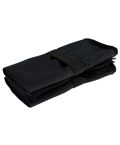 TriDri® TR092 Tridri® microfibre quick dry fitness towel in Black