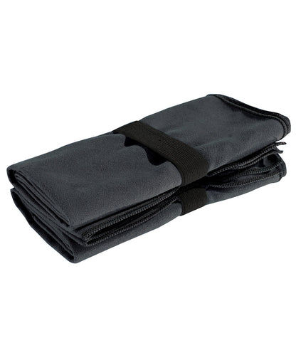 TriDri® TR092 Tridri® microfibre quick dry fitness towel in Charcoal