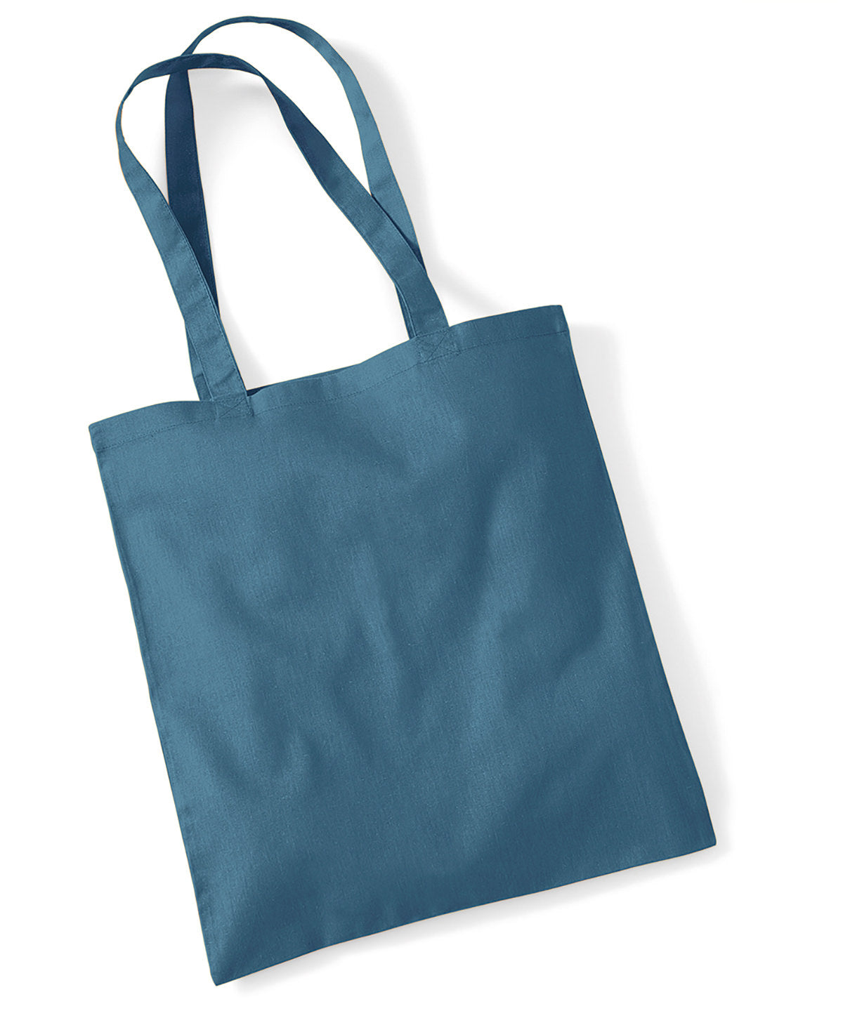 Westford Mill WM101 Bag for life - long handles in Airforce Blue