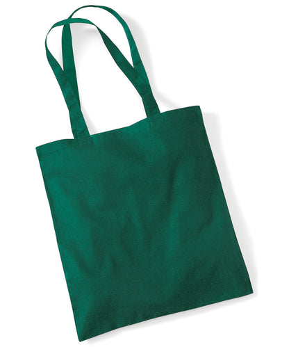 Westford Mill WM101 Bag for life - long handles in Bottle Green