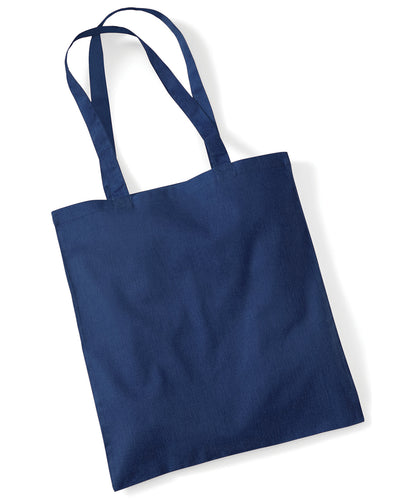 Westford Mill WM101 Bag for life - long handles in French Navy