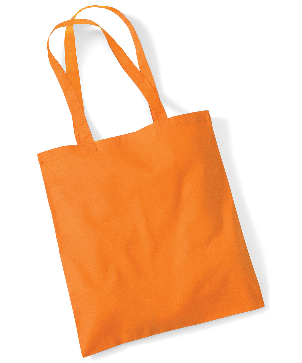 Westford Mill WM101 Bag for life - long handles in Orange
