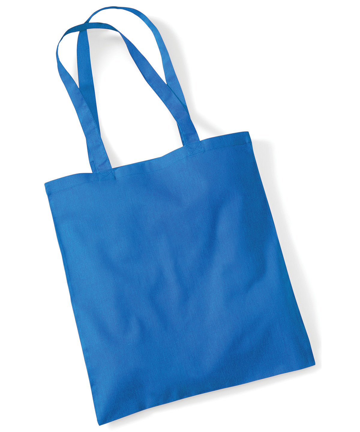Westford Mill WM101 Bag for life - long handles in Sapphire Blue