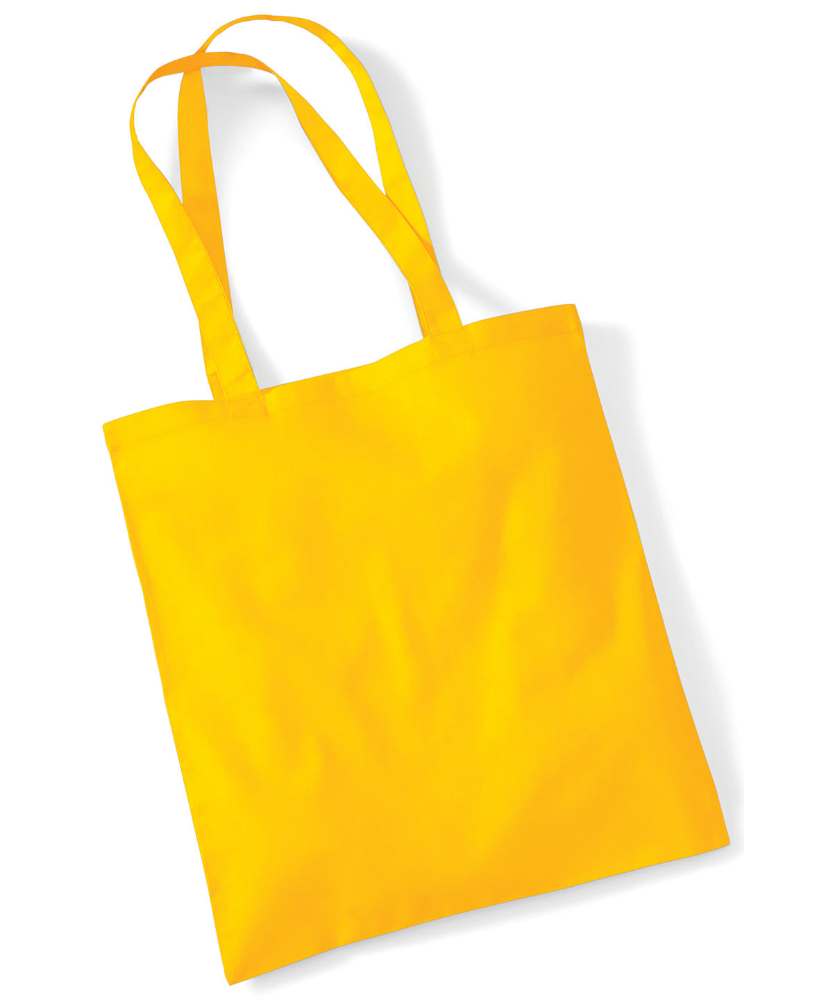 Westford Mill WM101 Bag for life - long handles in Sunflower