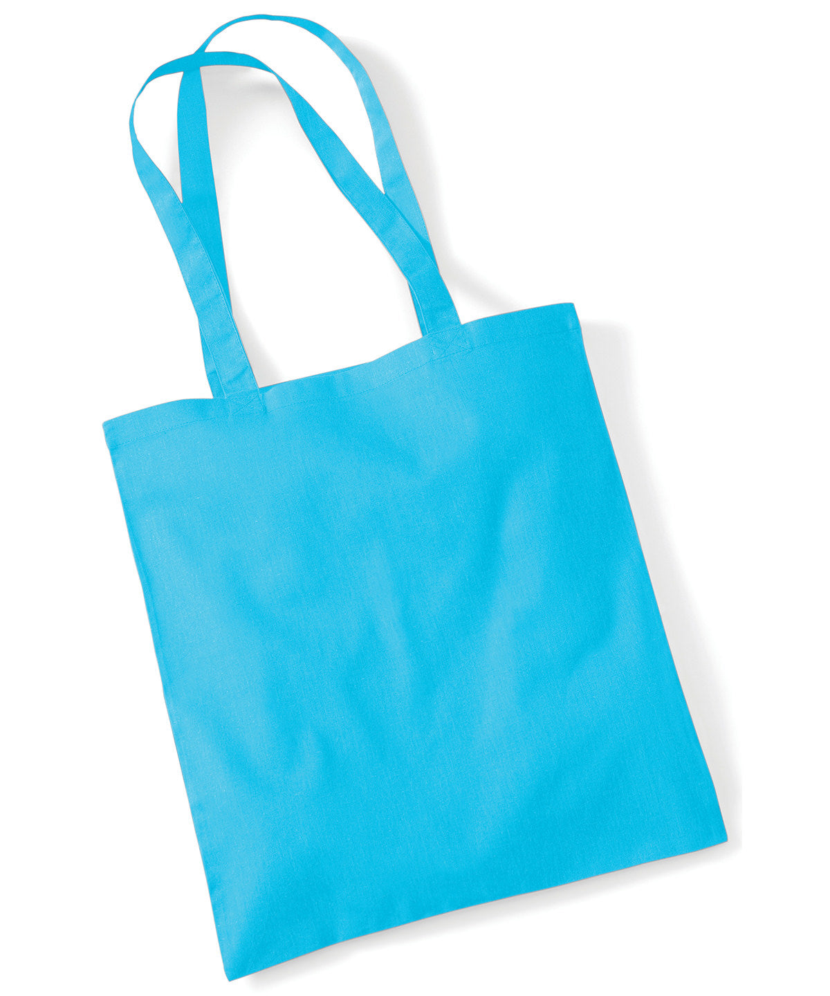 Westford Mill WM101 Bag for life - long handles in Surf Blue