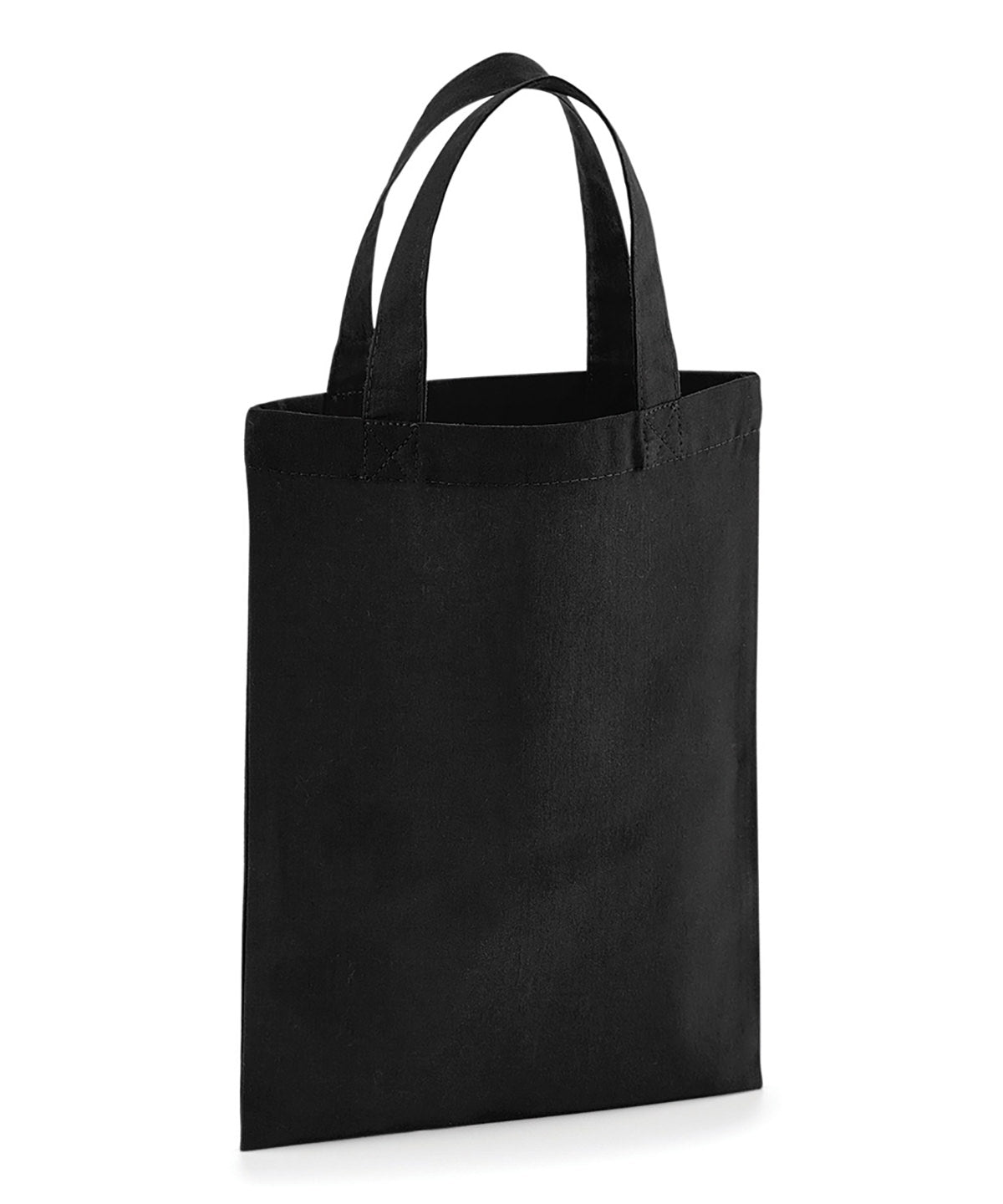 Westford Mill WM103 Cotton party bag for life in Black