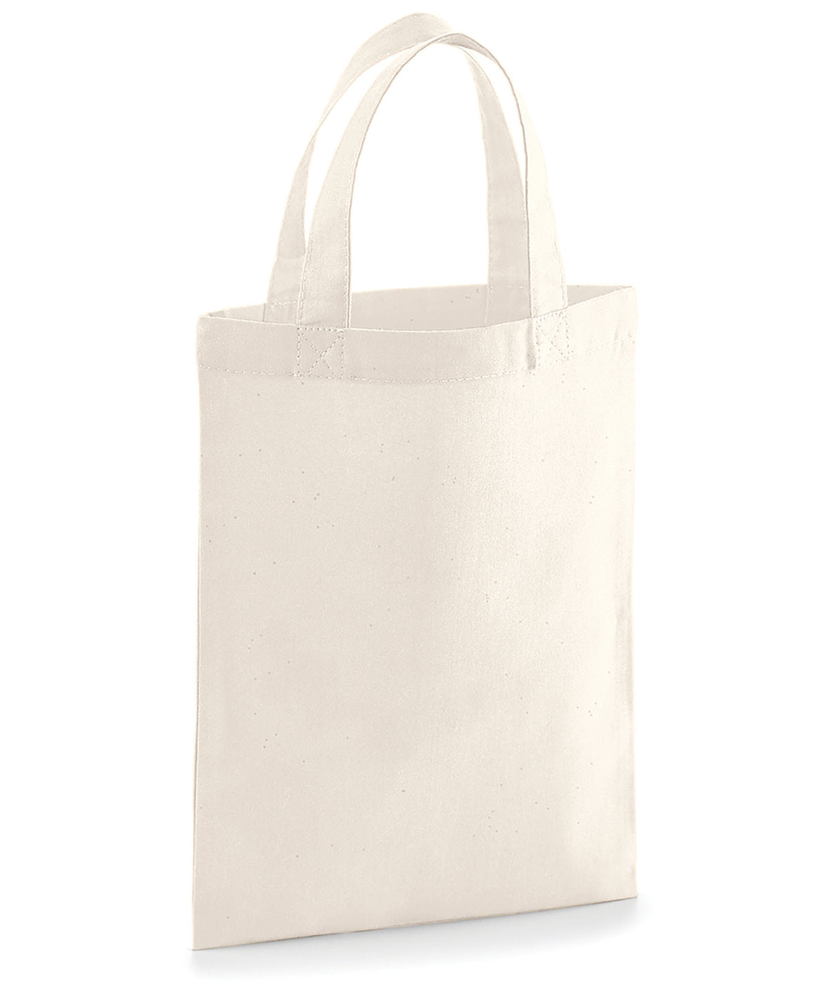 Westford Mill WM103 Cotton party bag for life in Natural