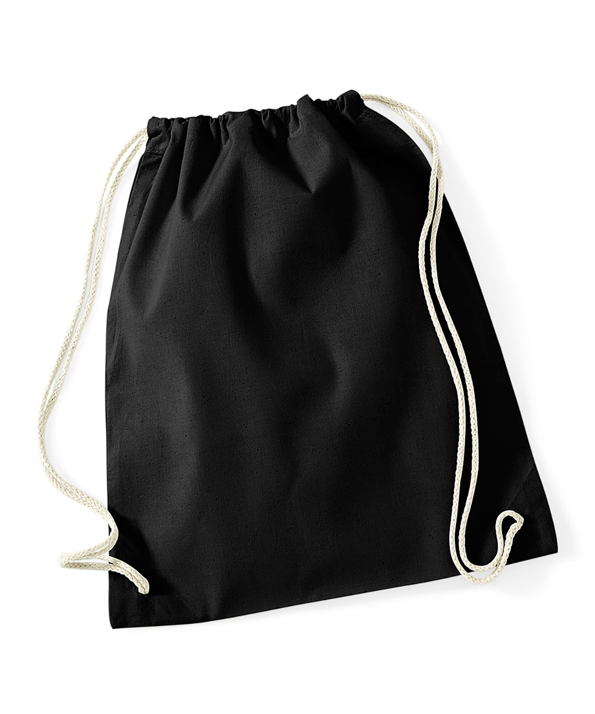 Westford Mill WM110 Cotton gymsac in Black