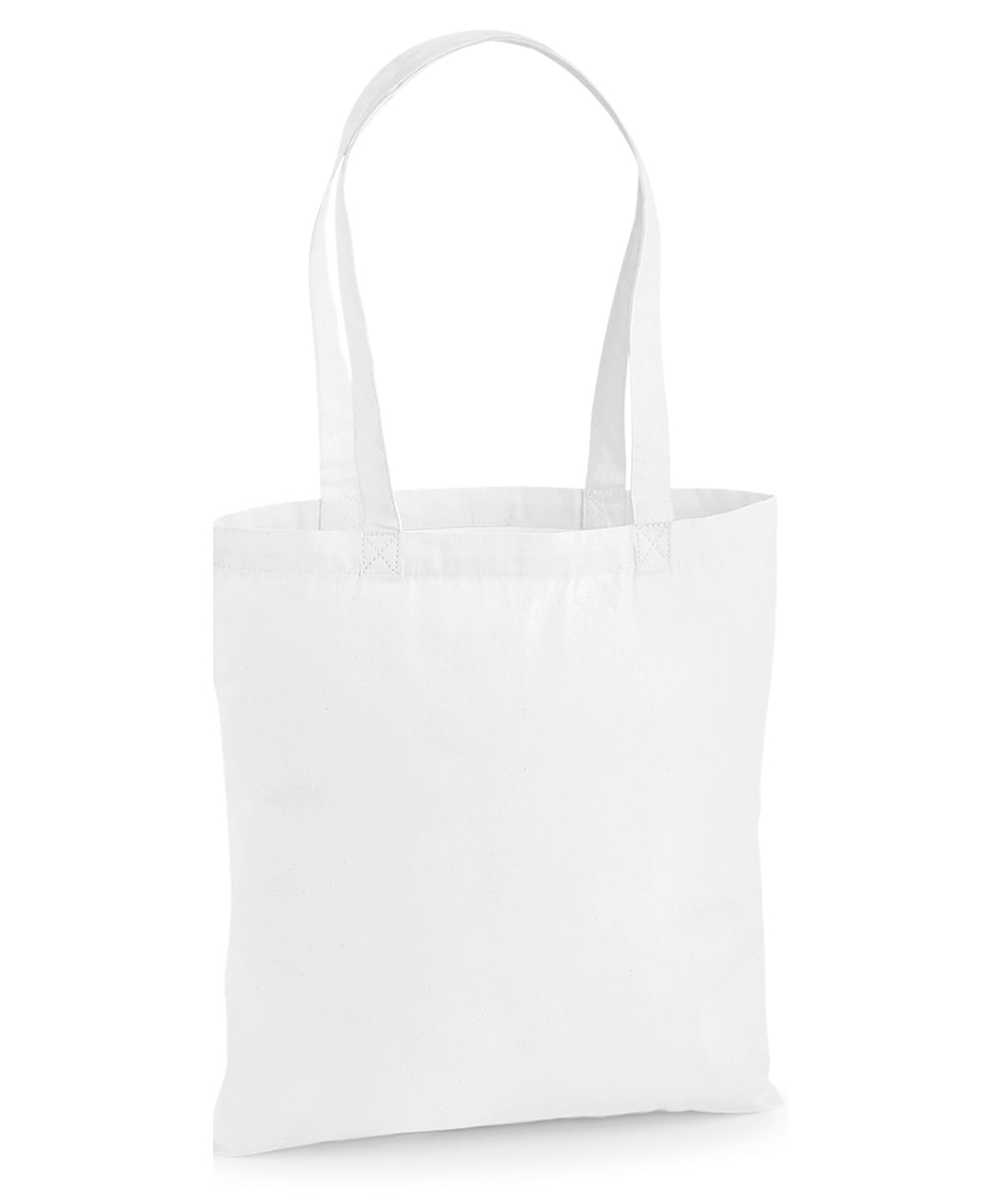 Westford Mill WM201 Premium Cotton tote in White