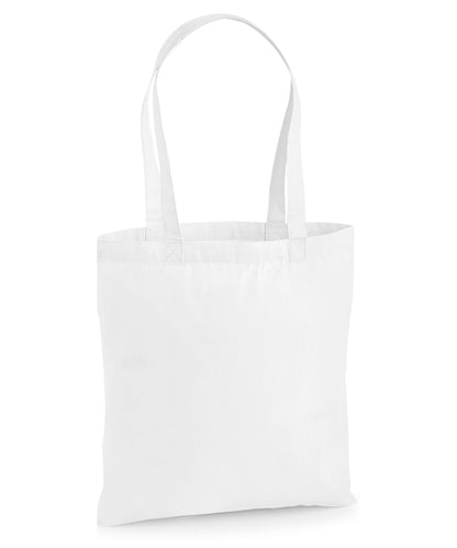 Westford Mill WM201 Premium Cotton tote in White