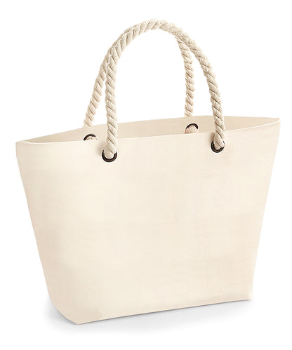 Westford Mill WM680 Nautical beach bag in Natural