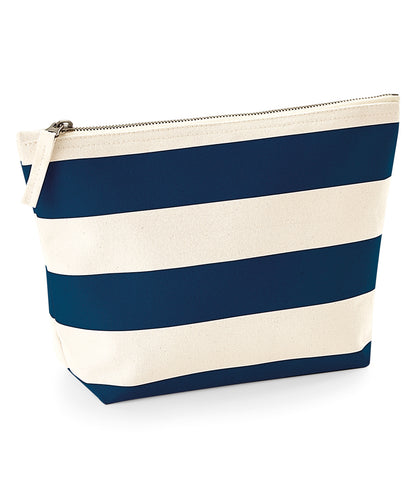 Westford Mill WM684 Nautical accessory bag in Natural/Navy
