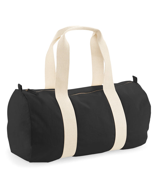 Westford Mill WM814 EarthAware® organic barrel bag in Black