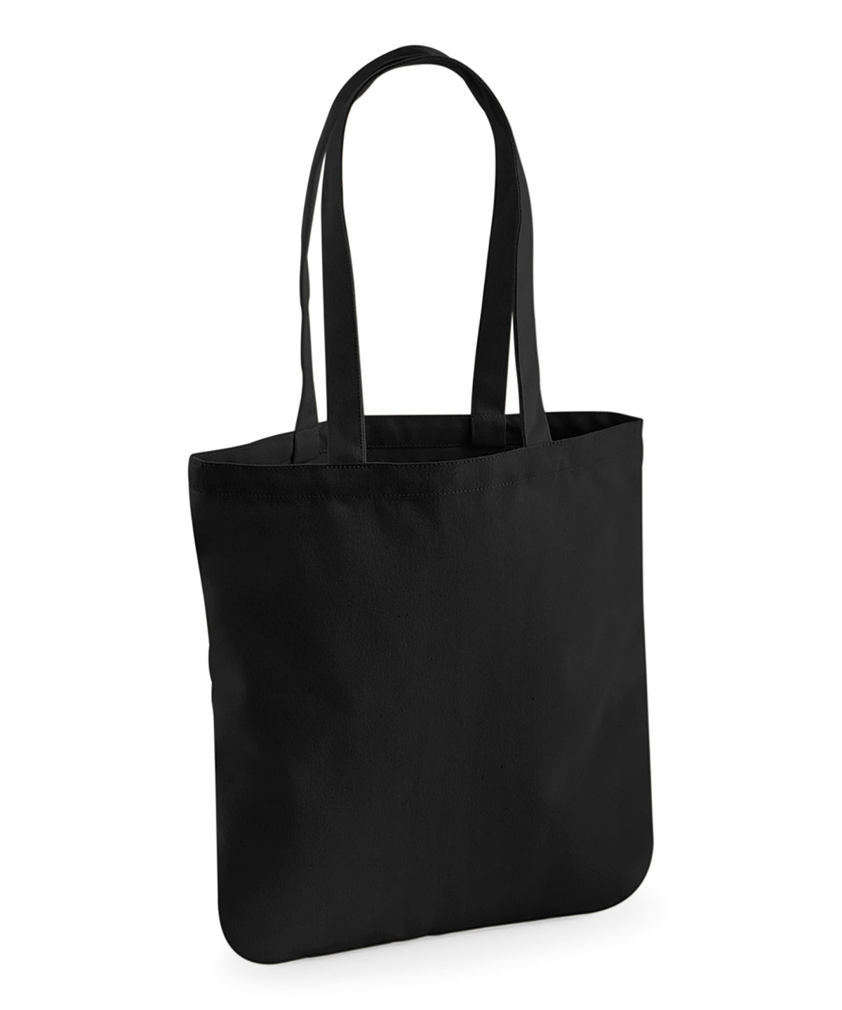 Westford Mill WM821 EarthAware® organic spring tote in Black