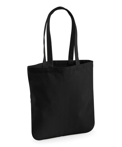 Westford Mill WM821 EarthAware® organic spring tote in Black
