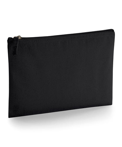 Westford Mill WM830 EarthAware® organic accessory pouch in Black