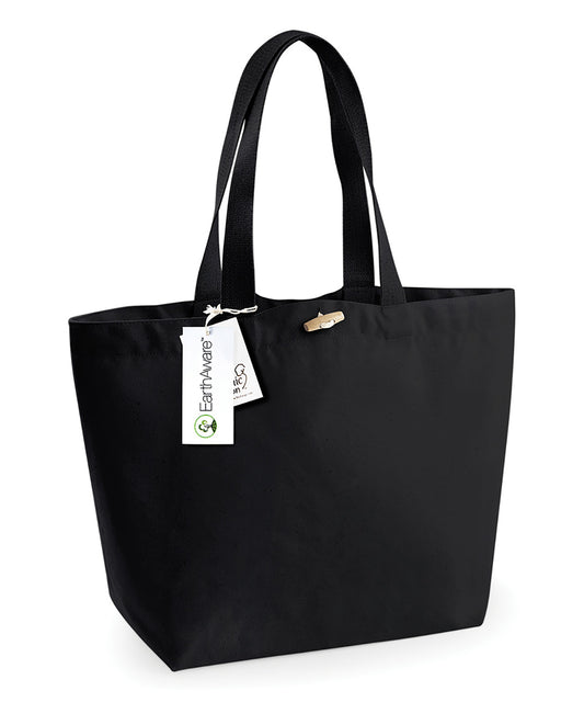 Westford Mill WM850 EarthAware® organic marina tote in Black