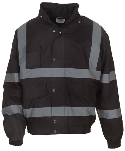 Yoko YK043 Hi-vis classic bomber jacket (HVP211)