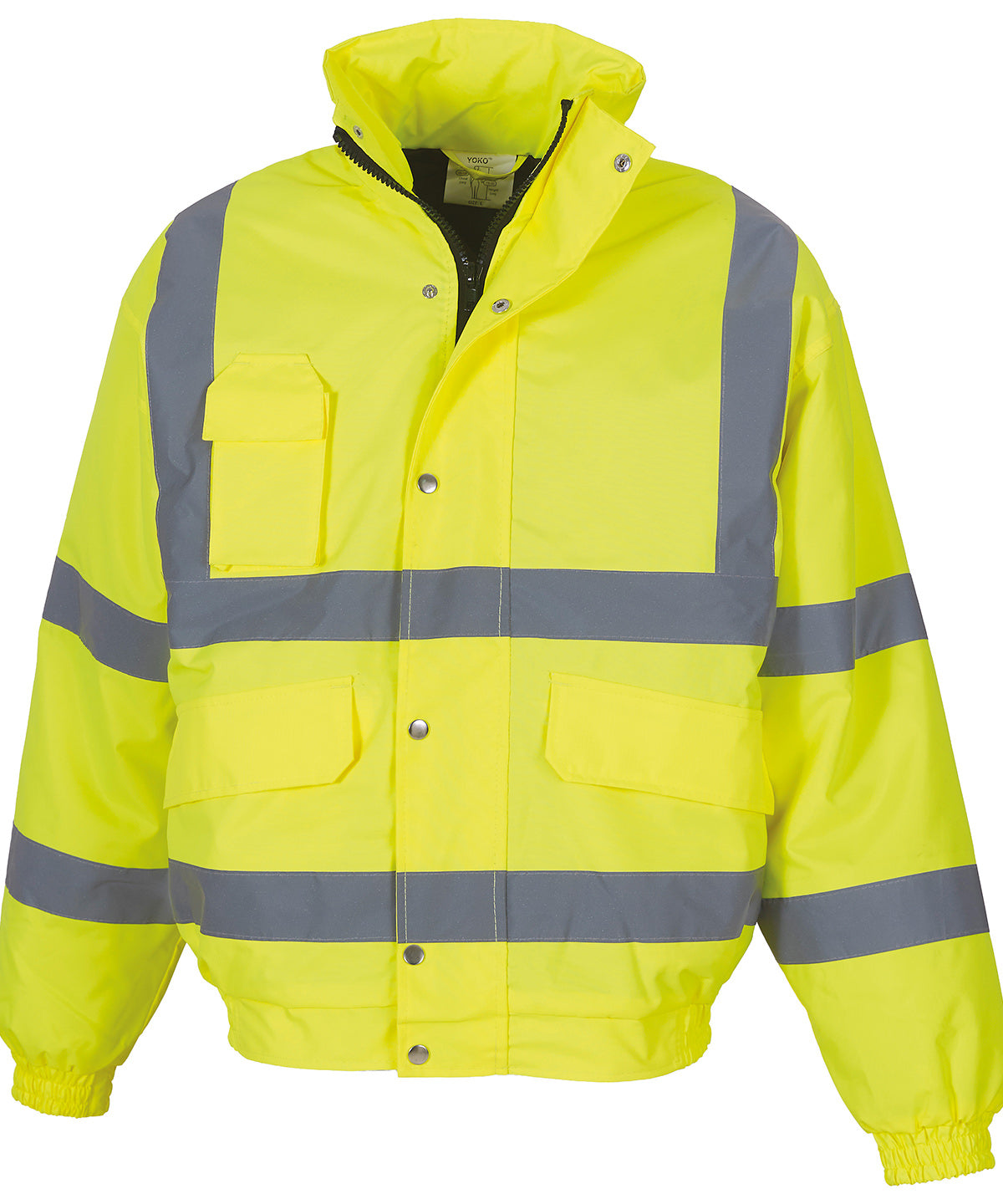 Yoko YK043 Hi-vis classic bomber jacket (HVP211)
