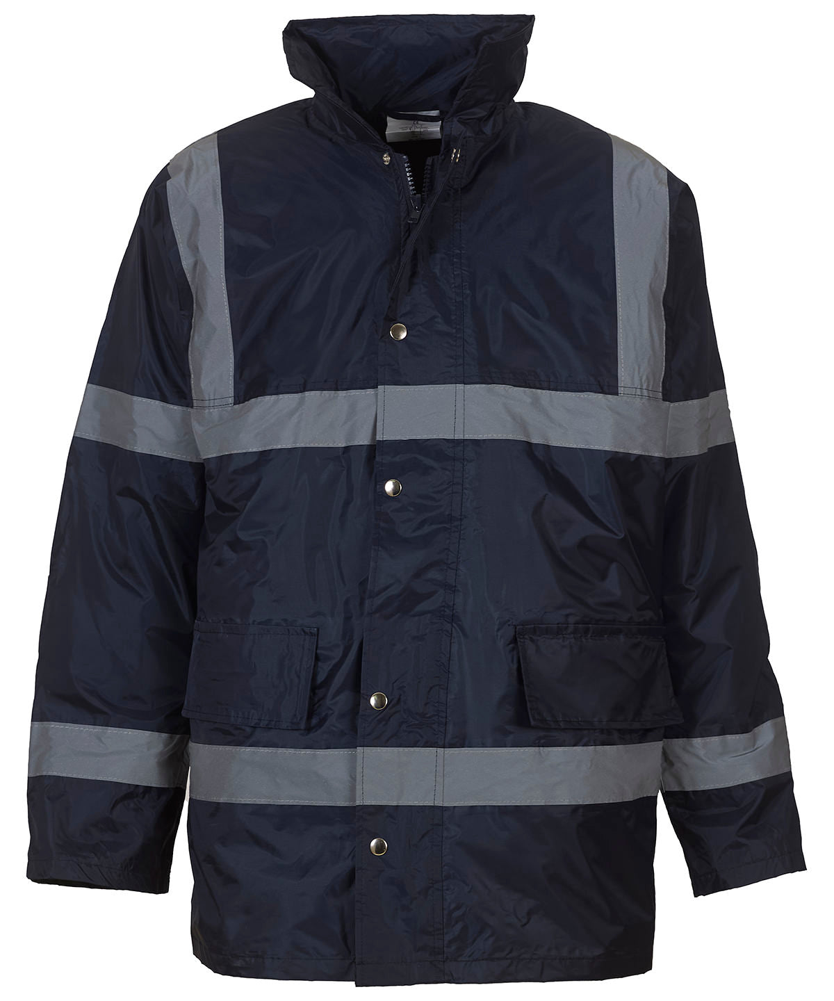 Yoko YK046 Hi-vis security jacket (HVP301) in Navy