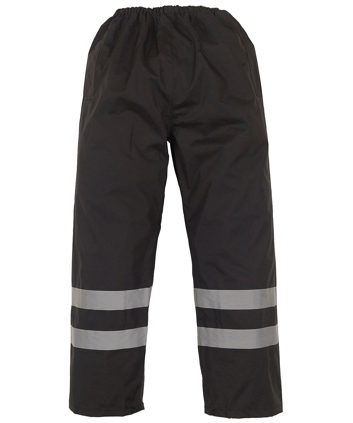 Yoko YK070 Hi-vis waterproof overtrousers (HVS461) in Black