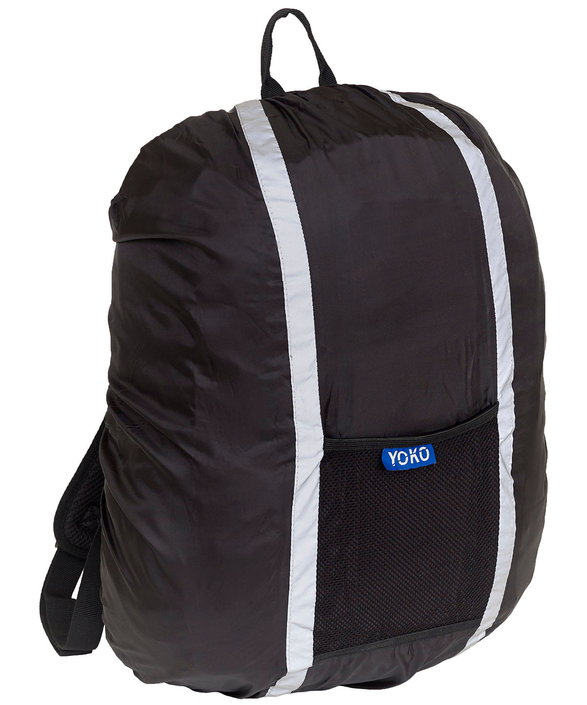 Yoko YK152 Hi-vis rucksack cover (HVW068) in Black