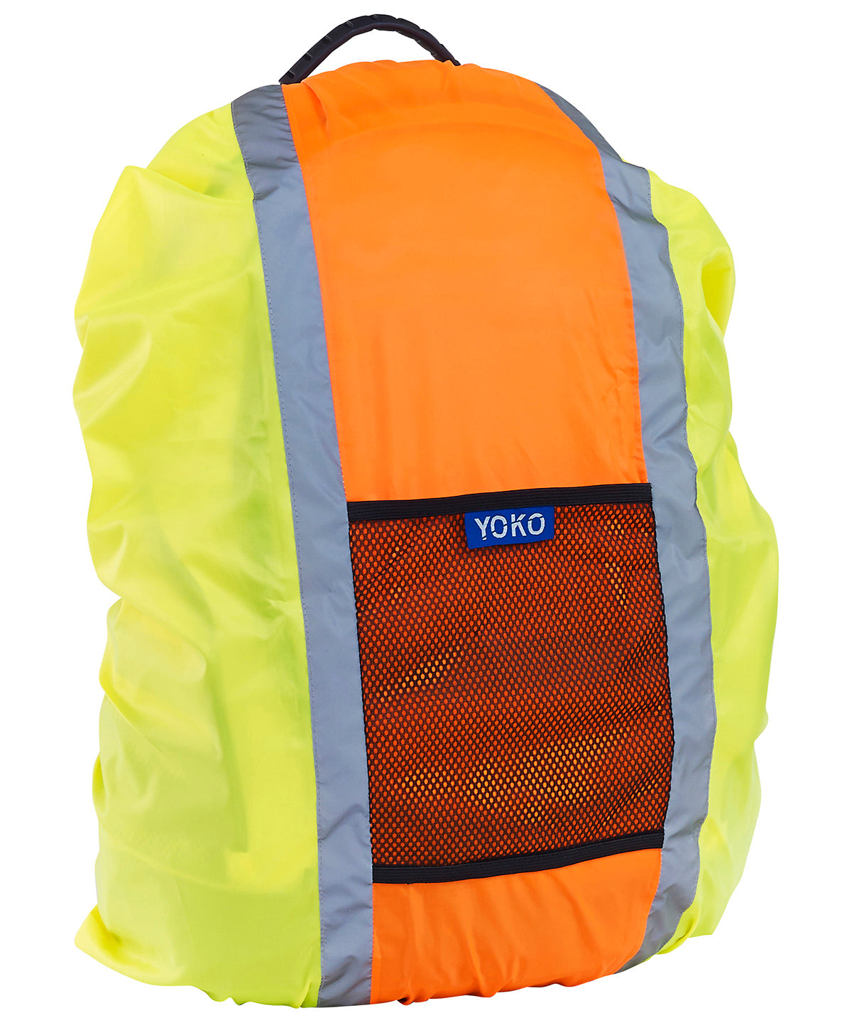 Yoko YK152 Hi-vis rucksack cover (HVW068) in Yellow/Orange
