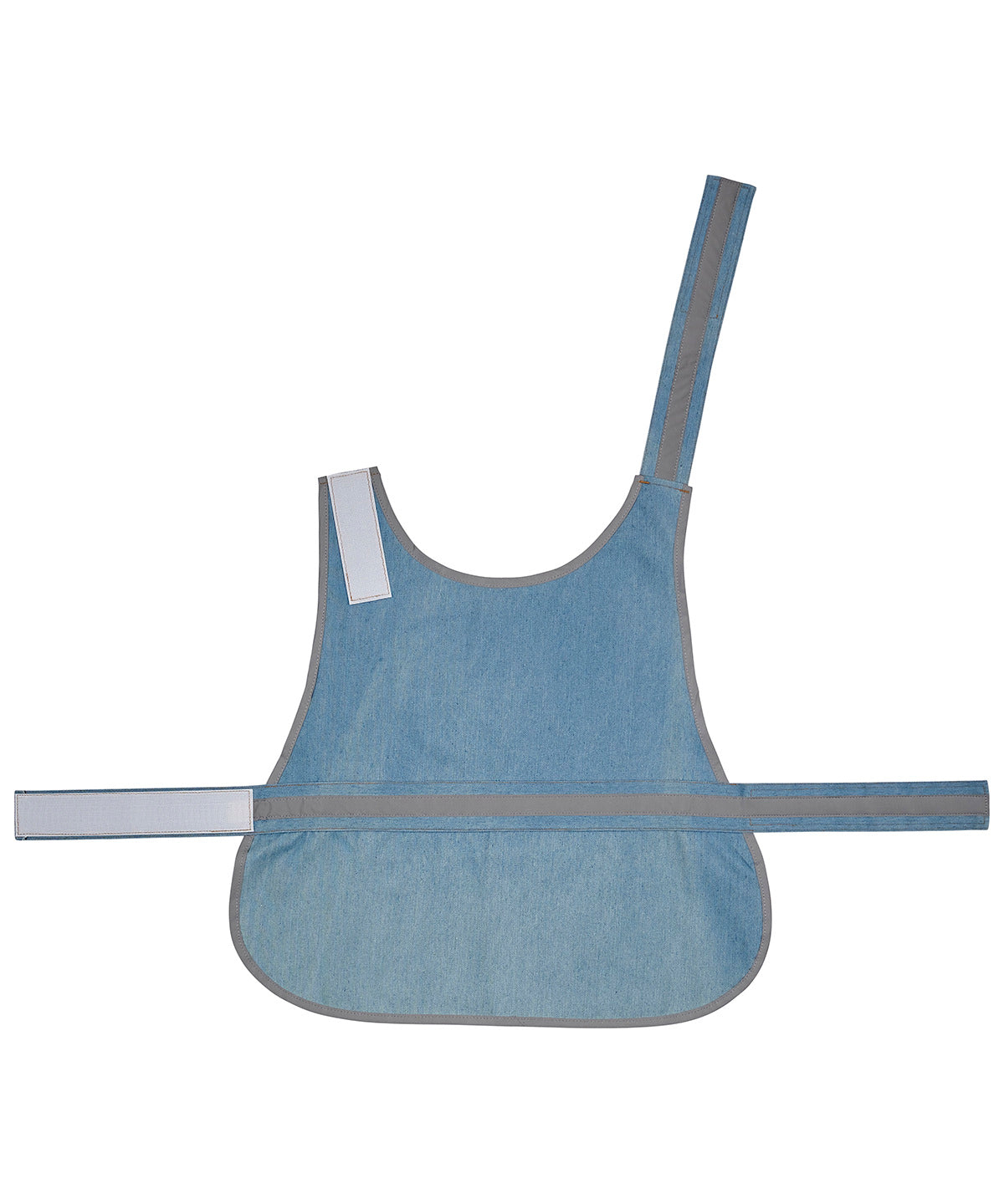 Yoko YK180 Hi-vis dog vest (HVDW15) in Washed Denim
