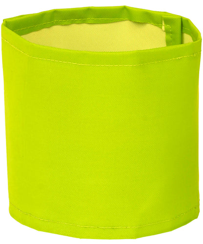 Yoko YK201 Print-me armbands (HVW066) (Pack of 20) in Fluorescent Yellow