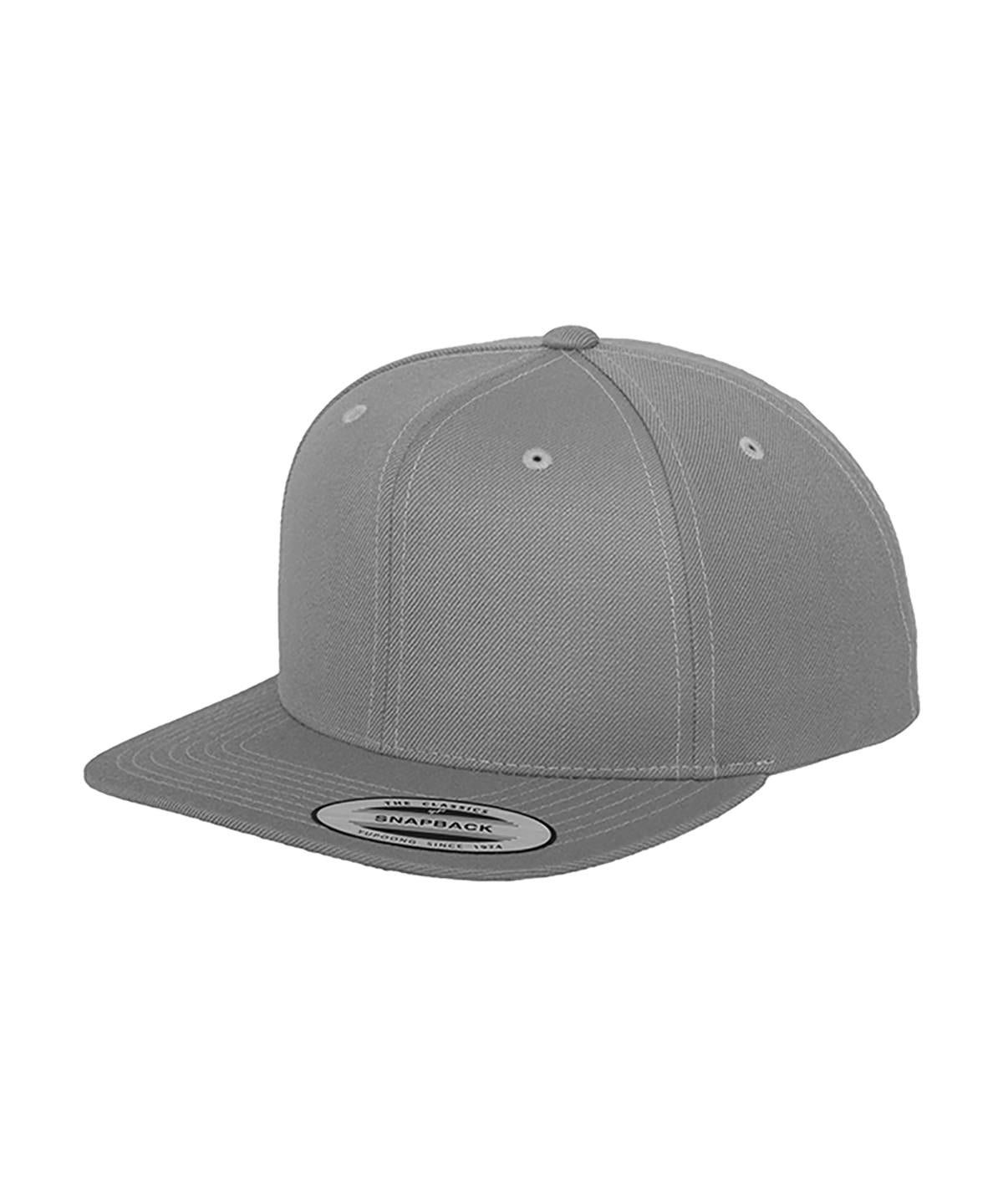Flexfit by Yupoong YP001 The classic snapback (6089M) in Heather Grey