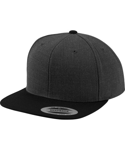 Flexfit by Yupoong YP002 The classic snapback 2-tone (6089MT) in Charcoal/Black