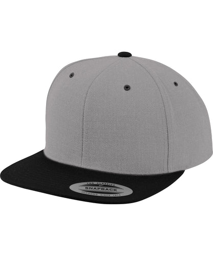 Flexfit by Yupoong YP002 The classic snapback 2-tone (6089MT) in Heather/Black