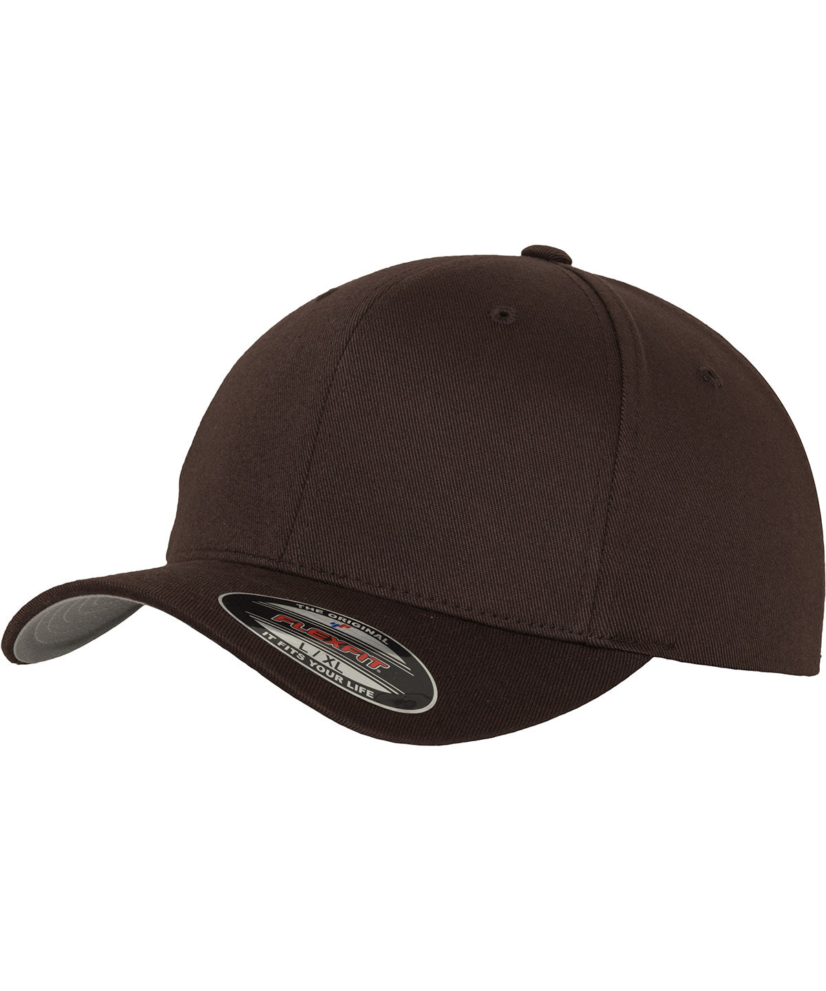 Flexfit by Yupoong YP004 Flexfit fitted baseball cap (6277) in Brown