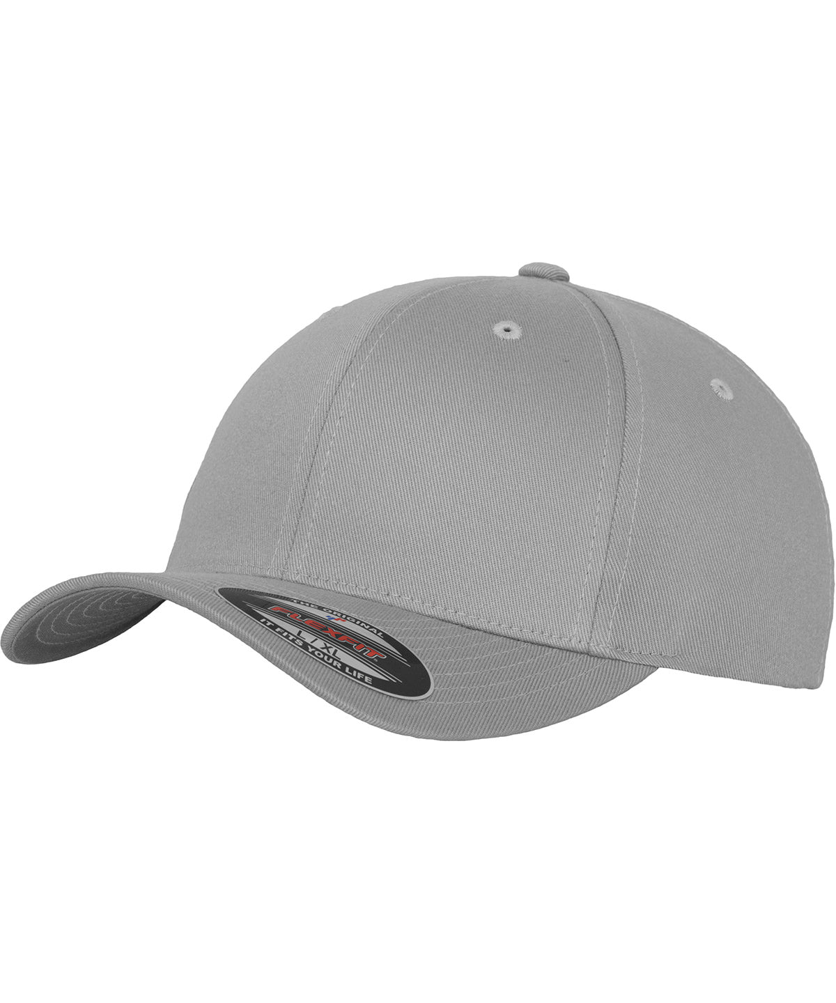 Flexfit by Yupoong YP004 Flexfit fitted baseball cap (6277) in Silver