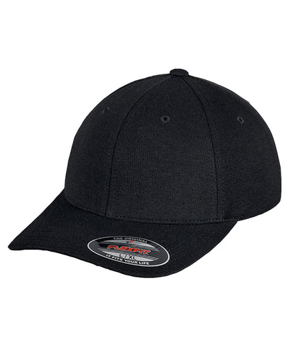 Flexfit by Yupoong YP006 Flexfit double Jersey cap (6778) in Black