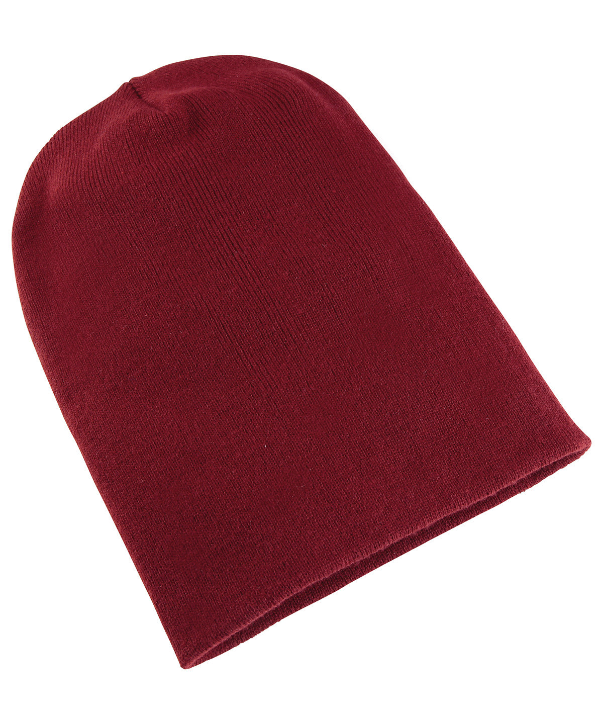 Flexfit by Yupoong YP012 Heavyweight long beanie (1501KC) in Maroon