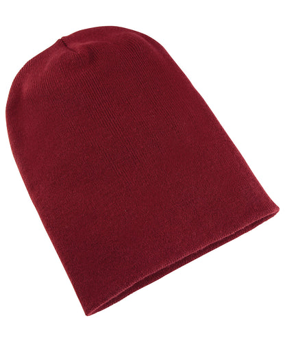 Flexfit by Yupoong YP012 Heavyweight long beanie (1501KC) in Maroon